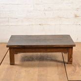 Vintage Reclaimed Wood Rustic Coffee Table Natural